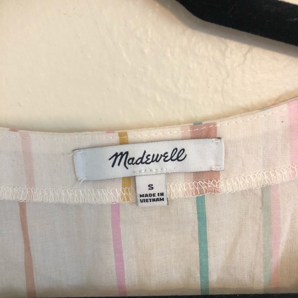 Madewell Bell Flutter Sleeve Shirt - Picture 2 of 3